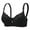 74#Black, variant on Women's Push Up Lace Bra - Underwire Thick Padded, Add 2 Cups Lift Up, Deep V Plunge Sexy Bra Black 38
