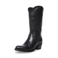 thumbnail image 1 of Botas Steve Madden Hayward para mujer, piel negra, talla 8, 1 of 1
