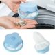 thumbnail image 2 of 6 pcs Washing Machine Floating Hair Filter Net Mesh Plum-shaped, 2 of 5