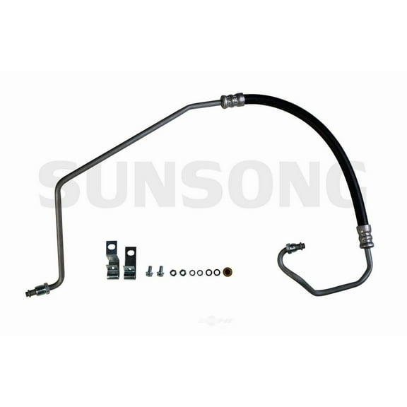 Sunsong 3401650 Power Steering Pressure Line Hose Assembly