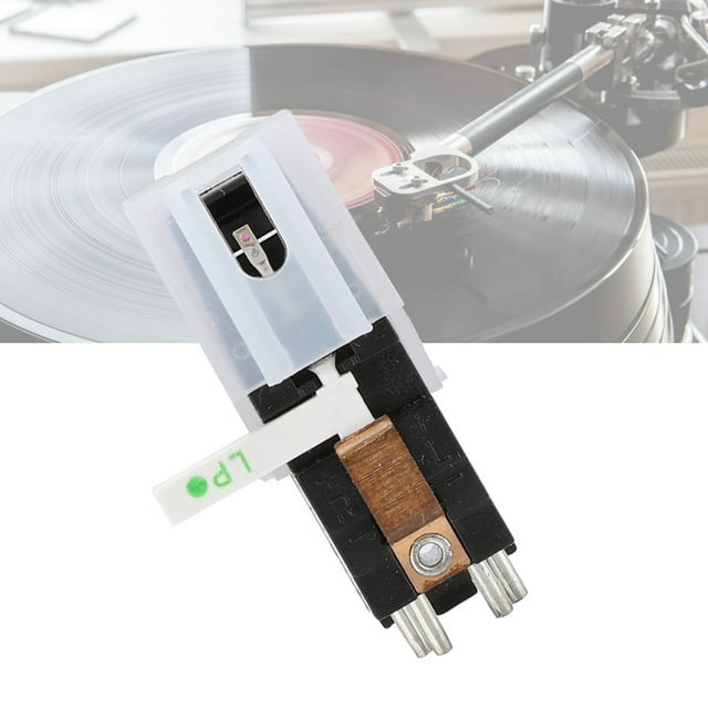 Stereo Record Needle Stylus, Turntable Accessory And Sapphire Dual Needle Stylus, Electromagnetic For Record Player