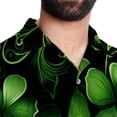 thumbnail image 5 of Saint Patrick's Day Men's Casual Hawaiian Shirts, Printed Button Down Short Sleeve Summer Beach Tops with Spread Collar - Unisex, 5 of 6