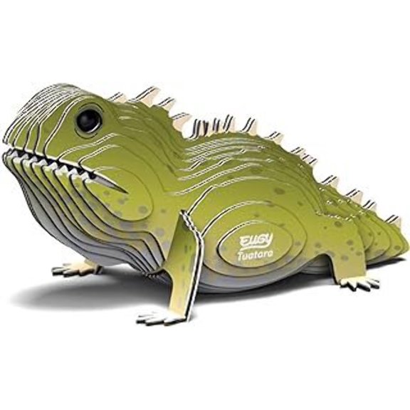 EUGY Tuatara 3D Cardboard Model Kit #004