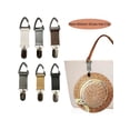 thumbnail image 5 of 1pc Black Multi-functional Hat Clip For Travel, Outdoor Backpacking, Luggage Management, Glove & Scarf & Hat Storage, 5 of 5