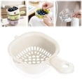 thumbnail image 5 of Clearance Under $3 Fruit Colander Cute Handle Fruit Colander For Berry Washing Colander,Plastic Purple (1Pc), 5 of 9