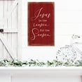 thumbnail image 7 of LifeSong Milestones " Jesus Is The Reason" Wood Christmas Wall Art Decor for Home, 7 of 7