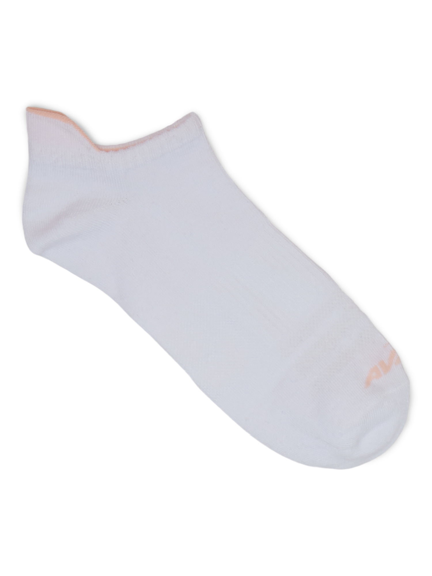 Avia Women's Performance Light Weight Low Cut Socks with Back Tab, Pack of 10