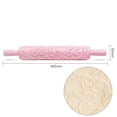 thumbnail image 4 of Rodillo De Plástico Antiadherente Para Fondant, Herramienta Portátil En Relieve, Herramienta De Decoración De Pasteles Y Fondant ANGGREK Otros, 4 of 8