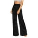 thumbnail image 2 of Pincandy Women's Solid Color Fashion Elastic Waist Silver Thread Wide Leg Pants, Loose Fit, Casual & Daily Wear, 2 of 7