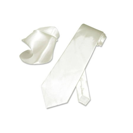 Covona Solid Off White Cream Color Necktie Handkerchief Matching Covona Solid Off White Cream Color Necktie Handkerchief Matching Men S Neck Tie Set