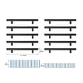 thumbnail image 6 of Elegant Decor Home Decorative Quinn 5" Center to Center Matte Black Bar Pull Multipack (set of 10), 6 of 6