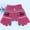 Hot Pink, variant on Winter Knitted Gloves Full Finger, Touchscreen Warm Gloves for Women, Outdoor Sunscreen Long Arm Sleeves with Ribbed Cuffs, Gray