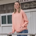 thumbnail image 4 of MV Sport 25111 Mood & Vibe Carter Corded Hood-Creamsicle - 642-L, 4 of 4