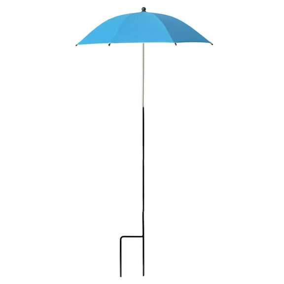 Garden Umbrella for Outdoor Shade - Protects Potted & Garden Beds from Blazing Sun