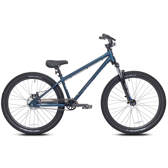 Ozark Trail 26" DJ.1 Airtime Dirt Jump Bike, 26" Wheels, Fits Teen & Adult Riders 5'2"-5'10", Blue, Teen & Adult, Unisex, Online Only