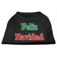 thumbnail image 1 of Feliz Navidad Screen Print Shirts Black L (14), 1 of 2