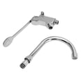 thumbnail image 1 of Grifo De Agua Con Pedal, Manos Libres, Práctico Grifo Con Pedal De Acero Inoxidable Para Laboratorio Para Cocina, 1 of 7