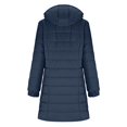 thumbnail image 7 of qucoqpe Winter Coats for Women Long Fleece Lined Puffer Down Jackets Warm Thicken Hooded Parkas with Zip Pockets, 7 of 7