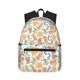 thumbnail image 1 of Disketp Simple Drawing Mochila Ligera Clásica con Múltiples Bolsillos, Mochila Casual para Hombre y Mujer, Ideal para Escuela, Trabajo y Viajes, 1 of 6