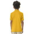 thumbnail image 4 of Classroom School Uniforms Adult Short Sleeve Interlock Polo CR891, 4 of 7