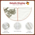thumbnail image 3 of Daiia Cowboys Riding A Horse Near A Tree Drawing Merry Christmas Tree Skirt , Xmas Large Lace-up Tree Skirt, Santa Snowflakes Rustic Home Decorations New Year Party Farmhouse Decor-36", 3 of 6