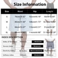thumbnail image 2 of Dresfit Mens Denim Shorts Baggy Drawstring Casual Shorts Summer 2026 Elastic Waist Wide Leg Jeans with Pockets Loose Breathable Big and Tall Short Pants Light Blue M, 2 of 3