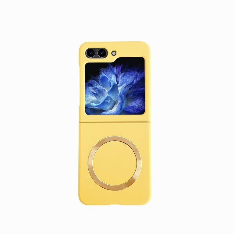 ★DESIGN SKIN★ Galaxy Z Flip 6 Phoenix Bumper MagSafe Case Allytechgroup Galaxy Z Flip 6 Case Magnetic, Compatible with