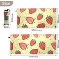thumbnail image 4 of Fresh Strawberries Beach Towel Quick Dry Absorbent Bath Towels Sandproof Lightweight Towel for Gym Yoga Sports Swimming - 31x71in Washcloth Gift, 4 of 7