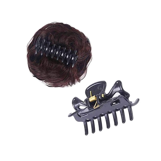 Clip En Messy Bun Messy Hair Bun Hair Tie Extension Claw Clip Para Mujeres Damas Niñas Moyic CE008099-02