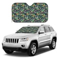 thumbnail image 2 of Fuzoiu Dinosaur Plays Soccer Print Car Windshield Sunshade,Foldable Reflective Sun Visor,Windshield Sun Shade,UV Rays Sun Visor Shade,Auto Front Sun Shield Shade-Small, 2 of 8