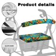 thumbnail image 5 of HELLHERO Butterfly Non-Slip Cover Rollator Walker Cover Rollator Seat Back Cover with Anti-Slip Cover Improved Comfort Street and Neighborhoods, 5 of 7