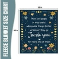 thumbnail image 2 of Thank You Gifts for Women - Christmas, Birthday, Thanksgiving Gifts for Women Friend, Teacher Appreciation Gifts, Inspirational Gifts for Coworkers, Employee - Fleece Throw Blankets 50x60 in, 2 of 5