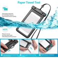 thumbnail image 5 of 4 Pack Waterproof Cell Phone Pouch - Universal Water Proof Dry Bag Case with Neck Lanyard - Underwater Clear Cellphone Holder Large Protector for iPhone Samsung Galaxy for Beach Pool Swimmin, 5 of 5