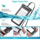 thumbnail image 4 of 4 Pack Waterproof Cell Phone Pouch - Universal Water Proof Dry Bag Case with Neck Lanyard - Underwater Clear Cellphone Holder Large Protector for iPhone Samsung Galaxy for Beach Pool Swimmin, 4 of 5