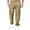 Coffee, variant on Men's Cargo Pants for Men All-Season Comfort Straight Leg Casual Pocket Trouser with Solid Color Design and Practical Utility