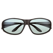 Polar Optics Unisex FO-030 MBLK GRY Fits Over Sunglasses Matte Black