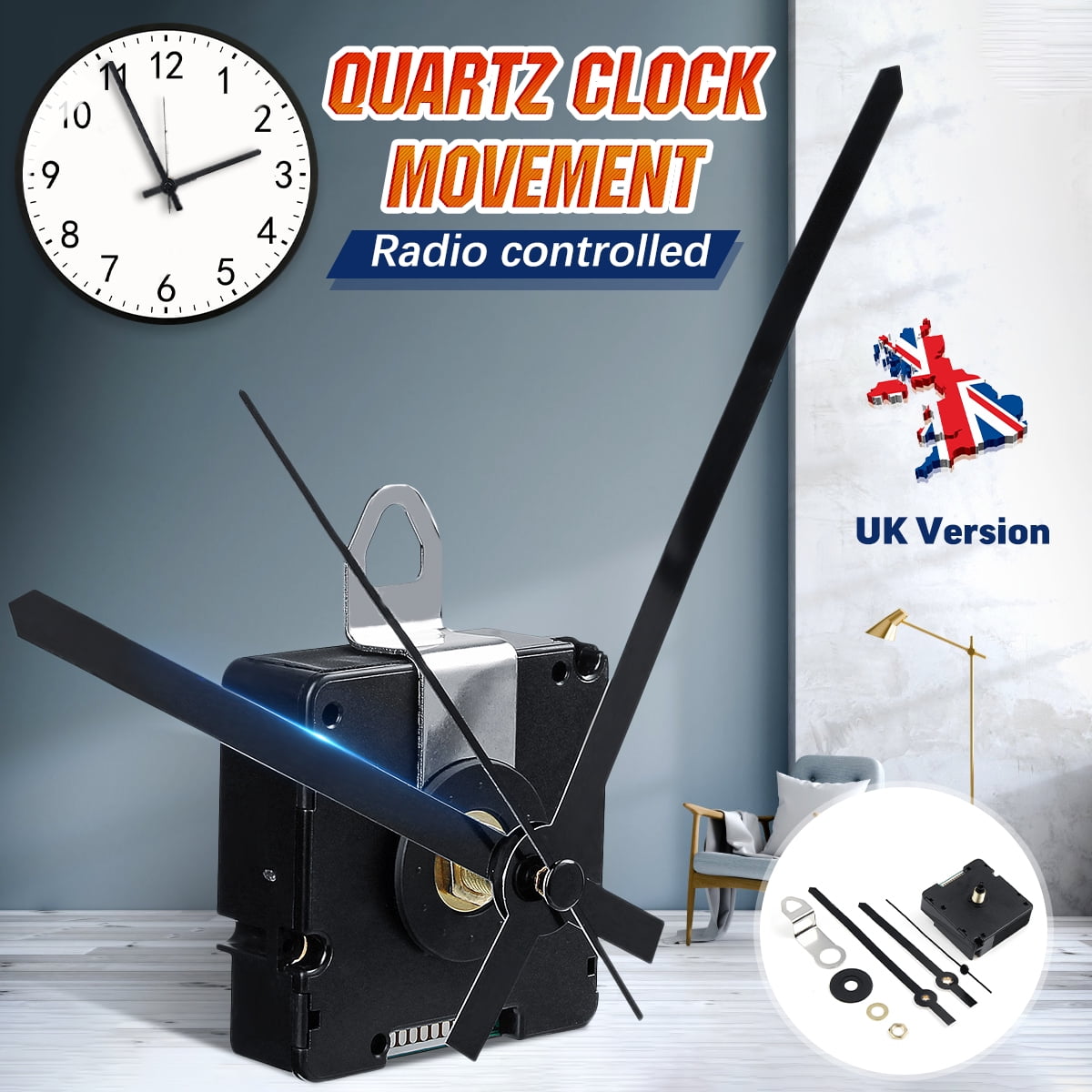 silent clock mechanism silent clock mechanism