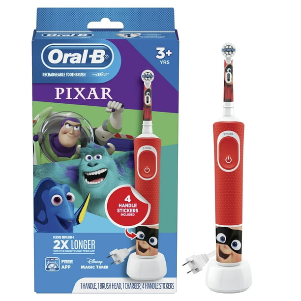 OralB Kids Electric Toothbrush featuring Pixar Favorites for Kids 3