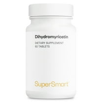 SuperSmart - Dihydromyricetin 600 mg Per Day - 100% Natural Flavonoid Support - Liver & Detoxification | Non-GMO & Gluten Free - 60 Vegetarian Capsules