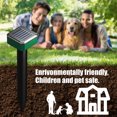 CETRIP 4 Pack Animal Solar Repellent, Powerful Snake Repeller for Yard