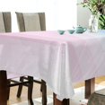 thumbnail image 5 of Yayeee Tablecloths 54" x 72" Rectangle Wrinkle Resistant Party Table Cover, Light Blue Stripes, 5 of 8