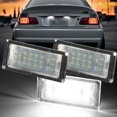 thumbnail image 1 of Gwong Autos 1 par de la lámpara de luz de la placa de la placa de la placa de la posterior del automóvil de 18 LED para BMW 3 Series E46 Gwong 21006381, 1 of 6