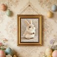 thumbnail image 4 of Classical Wall Art – Solid Wood Frame, 25x20cm Easter Theme with Cute Bunny Design, Charming Spring Home Decor, Timeless Charm for Any Room, 1PC, 4 of 6