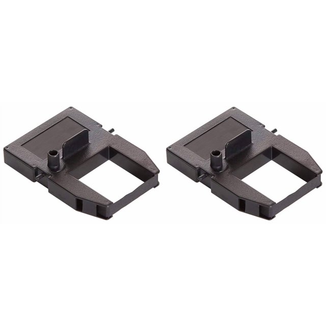 COMPUMATIC (Lot de 2) Cartouche de Ruban pour Pyramid 3550ss, 3600ss, 4000Pro, 5000, 5000HD Horloges, Encre Noire, Remplacement Compatible 5000R
