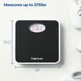 thumbnail image 4 of American Weigh Scales - Mechanical Bathroom Scale - Peachtree Series, 275-Pound Capacity - RB-125, 4 of 5