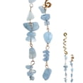 thumbnail image 1 of 2 Pcs Pendentif Pierre Dreadlock Poignets Spirales Accessoires de Tresse Bijoux pour Cheveux, 1 of 8