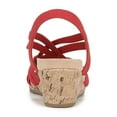 thumbnail image 6 of LifeStride Womens Mallory Strappy Slingback Sandal - Medium & Wide Width, 6 of 7
