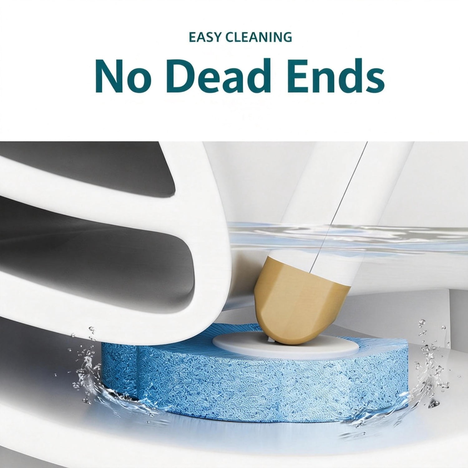 "Wall Mounted Toilet Brush Set with Disposable Heads, 3-Layer Cleaning System, One-Click Replacement Design, Bathroom Cleaning Tool with Holder and Plunger Kit "