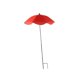 thumbnail image 3 of Sombrilla de jardín con estaca para plantas, resistente, reutilizable, impermeable Rojo, 3 of 9