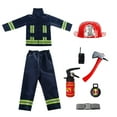 thumbnail image 3 of RUTAYY Boys Outfit Sets Long Sleeve Fireman Playing Party Toy Accessories Campus Set Playful Vacation Clothing Sets, 3 of 8
